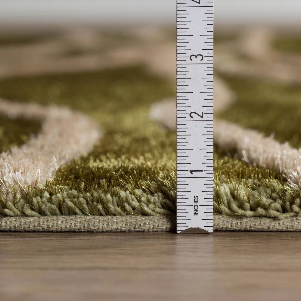 Sarita 3 Aloe 9 ft. x 13 ft. Area Rug by Addison Rugs - Image 5