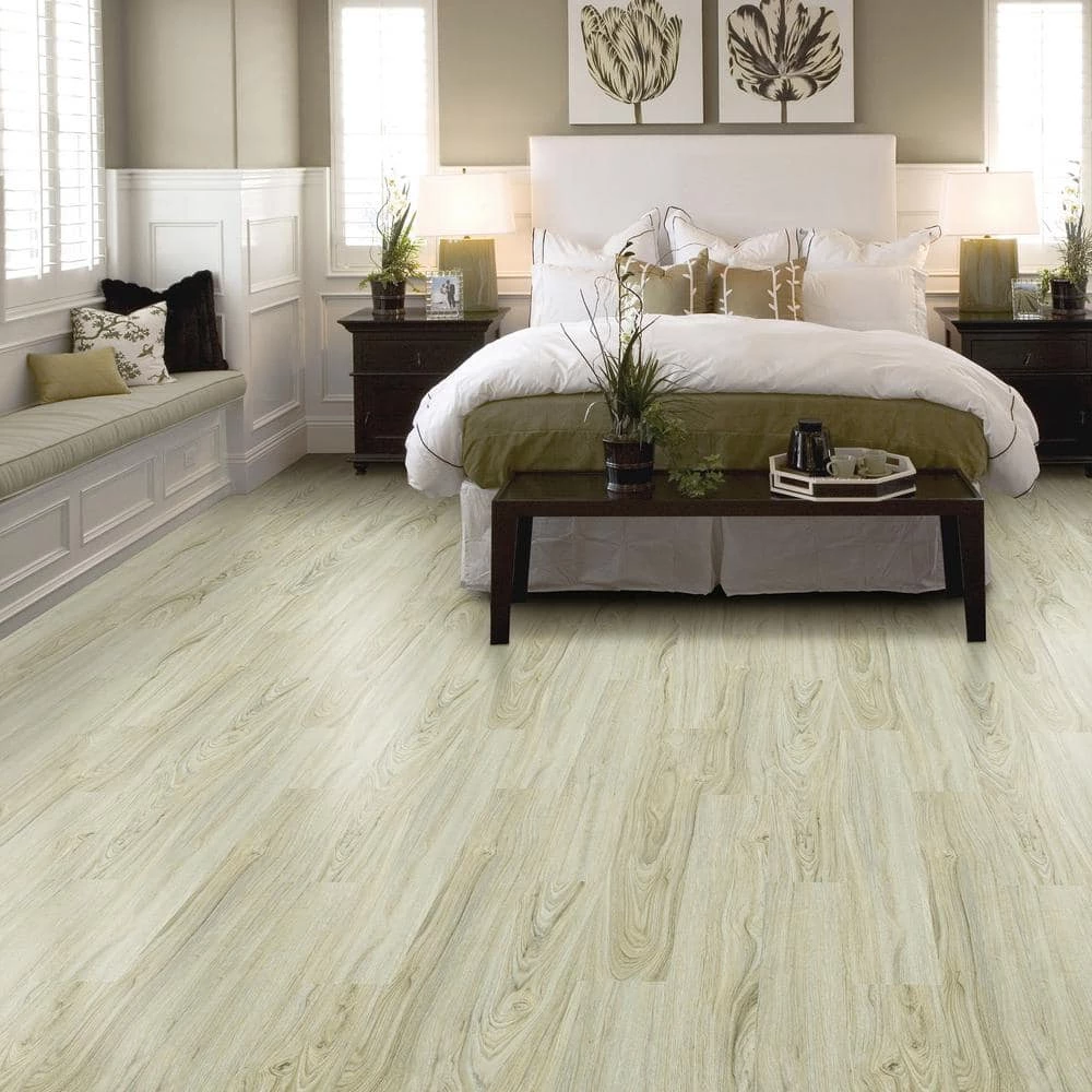 6 in. W Alpine Elm GripStrip Luxury Vinyl Plank Flooring (24 sq. ft./case) by TrafficMaster - Image 2