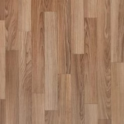 Autumn Brown Oak Residential Vinyl Sheet Flooring 12 ft. Wide x Cut to Length by TrafficMaster