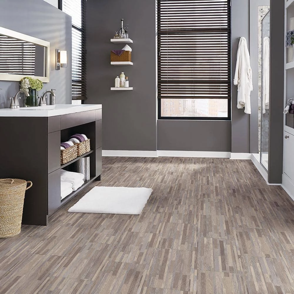 Beach Sand 12 in. x 24-1/8 in. Peel and Stick Vinyl Tile (30.156 sq. ft. / case) by TrafficMaster - Image 2