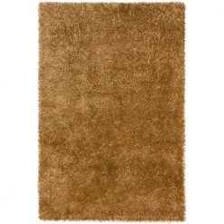 Lavish Beige Shag 8 ft. x 10 ft. Area Rug by Addison Rugs