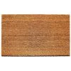 Beige 18 in. x 30 in. Coir and Vinyl Door Mat by TrafficMaster