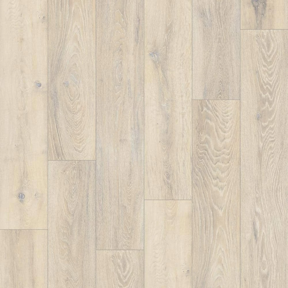 Camden Lake Oak 7 mm T x 8.03 in. W Laminate Wood Flooring (23.91 sq.ft/Case) by TrafficMaster