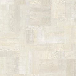 12 in. W x 12 in. L Beige Wood Parquet Vinyl Peel and Stick Vinyl Tile (30 sq. ft./case) by TrafficMaster