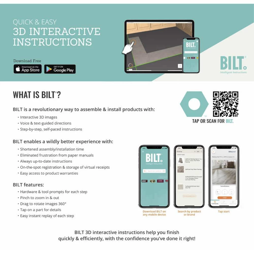 Bodden Bay 12 in. x 12 in. Terra Cotta Peel and Stick Vinyl Tile (30 sq. ft. / case) by TrafficMaster - Image 10