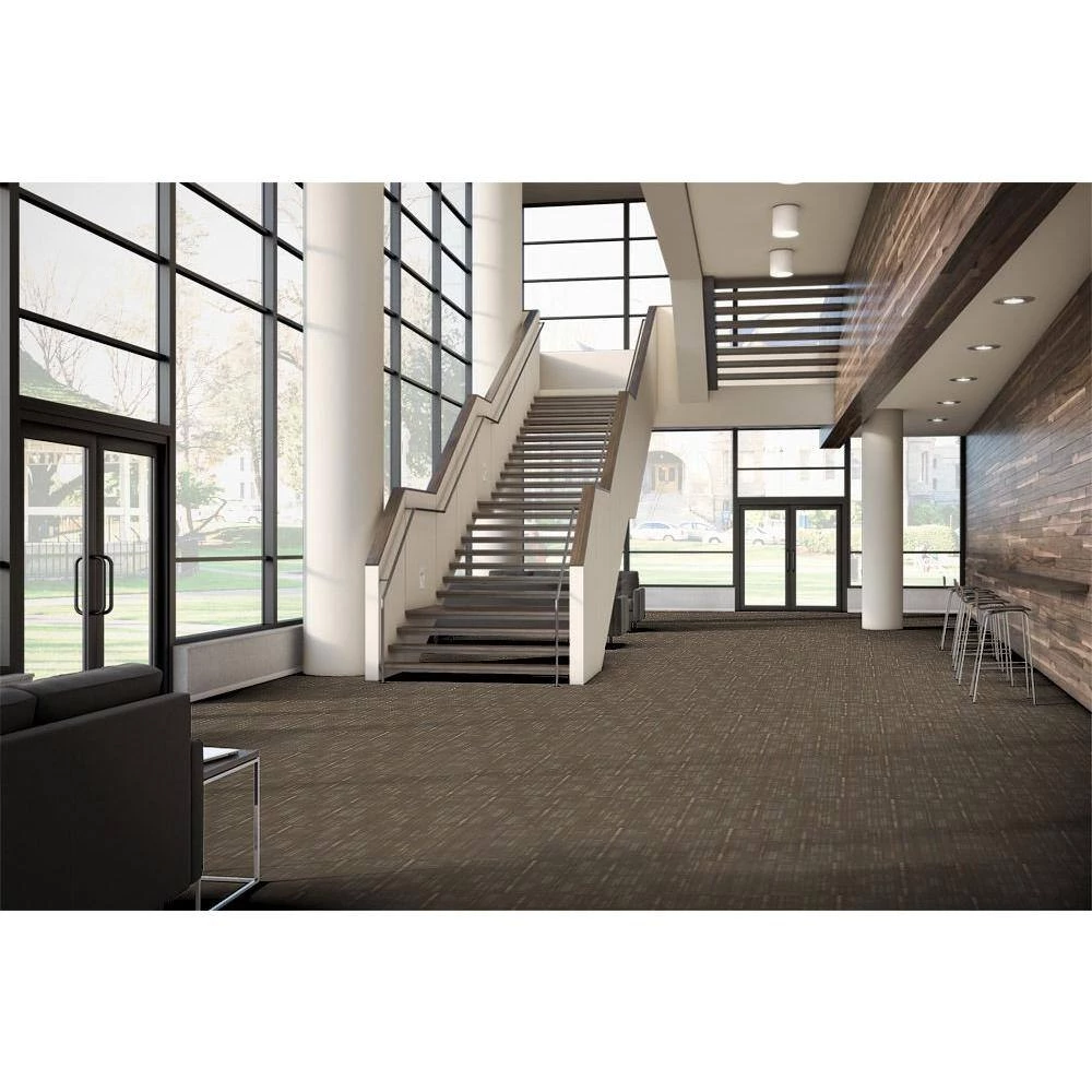 Designer Brown Commercial 24 in. x 24 Peel and Stick Carpet Tile (18 Tiles/Case) 72 sq. ft. by TrafficMaster - Image 6