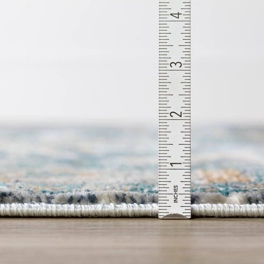 Gentry 22 Charcoal 1 Ft. 8 In. x 2 Ft. 6 In. Southwest Accent Rug by Addison Rugs - Image 7