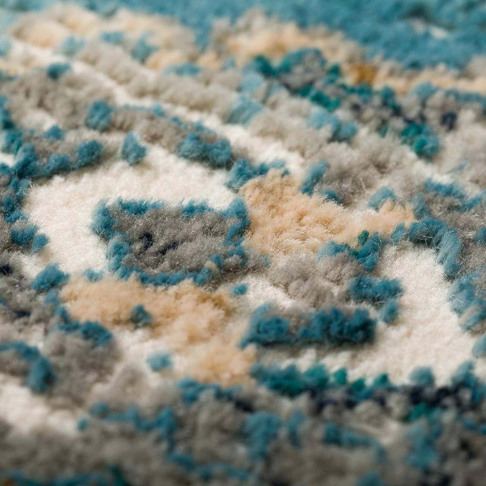 Gentry 22 Charcoal 1 Ft. 8 In. x 2 Ft. 6 In. Southwest Accent Rug by Addison Rugs - Image 9