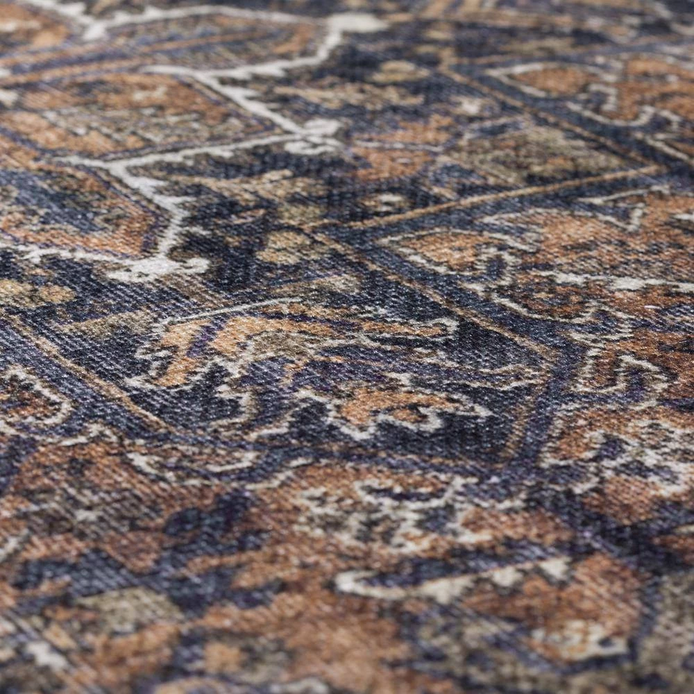 Athena 3 Chocolate 7 ft. 10 in. x 9 ft. 10 in. Area Rug by Addison Rugs - Image 4