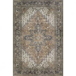 Athena 3 Chocolate 7 ft. 10 in. x 9 ft. 10 in. Area Rug by Addison Rugs