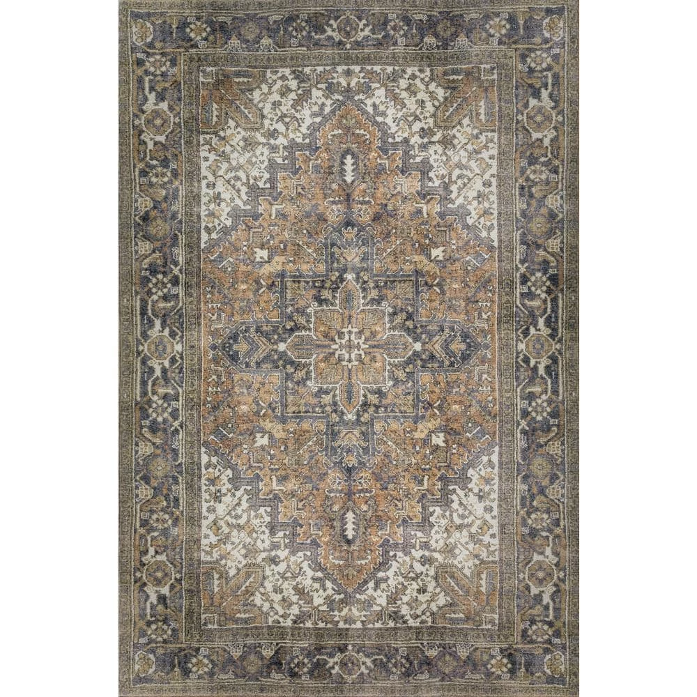 Athena 3 Chocolate 7 ft. 10 in. x 9 ft. 10 in. Area Rug by Addison Rugs