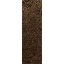 Webster 1 Chocolate 2 ft. 3 in. x 7 ft. 6 in. Runner Rug by Addison Rugs