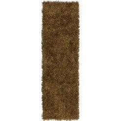 Decadent 1 Gold 2 ft. 3 in. x 7 ft. 6 in. Area Rug Runner by Addison Rugs