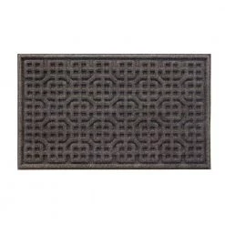 Gray Texture 18 in. x 30 in. Door Mat by TrafficMaster