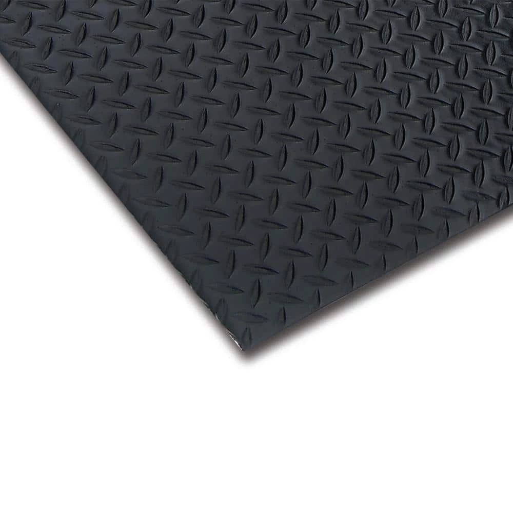 Diamond Soft Foot Black 4 ft. x 6 ft. Commercial Door Mat by TrafficMaster - Image 2