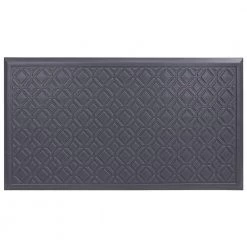 Fairmont Tiles Gray 20 in. x 36 in. Comfort Door Mat by TrafficMaster