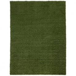 Soft Fescue 6 ft. x 8 ft. Green Artificial Grass Rug by TrafficMaster