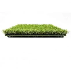 1 ft. x 1 ft. Artificial Grass Interlocking Tiles (9-Pack) by TrafficMaster