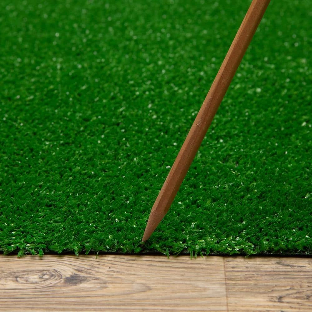 6 ft. x 8 ft. Green Artificial Grass Rug by TrafficMaster - Image 3