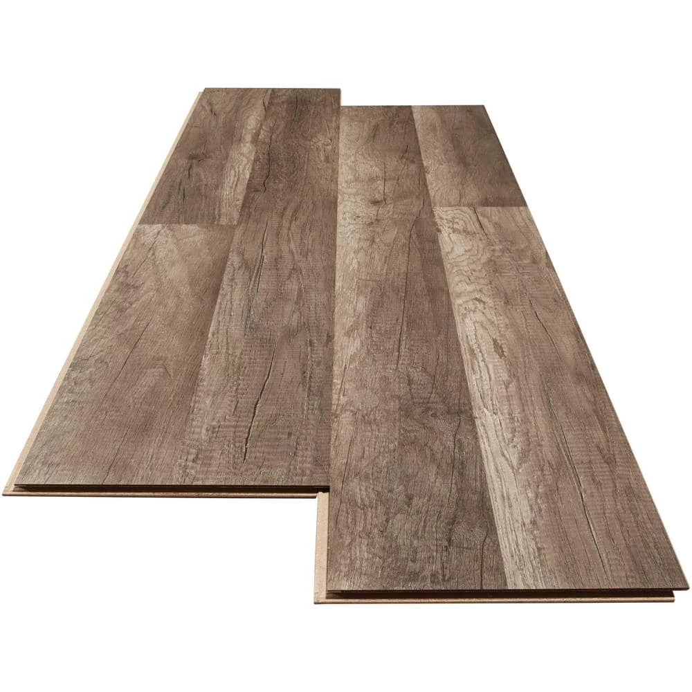 Grey Oak 7 mm T x 8.03 in. W Laminate Wood Flooring (23.91 sq.ft/Case) by TrafficMaster - Image 3