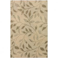 Ascot 21 Diamond Floral Ivory 8 ft. x 10 ft. Area Rug by Addison Rugs