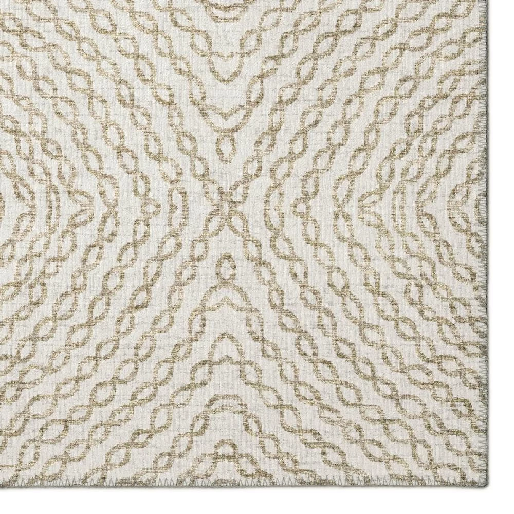 Evolve Ivory 9 ft. x 12 ft. Geometric Area Rug by Addison Rugs - Image 4