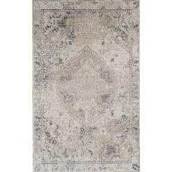 Provincial 7 Linen 7 ft. 10 in. x 10 ft. 7 in. Medallion Persian Area Rug by Addison Rugs