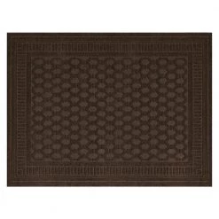 Embossed Mocha 3 ft. x 4 ft. Door Mat by TrafficMaster