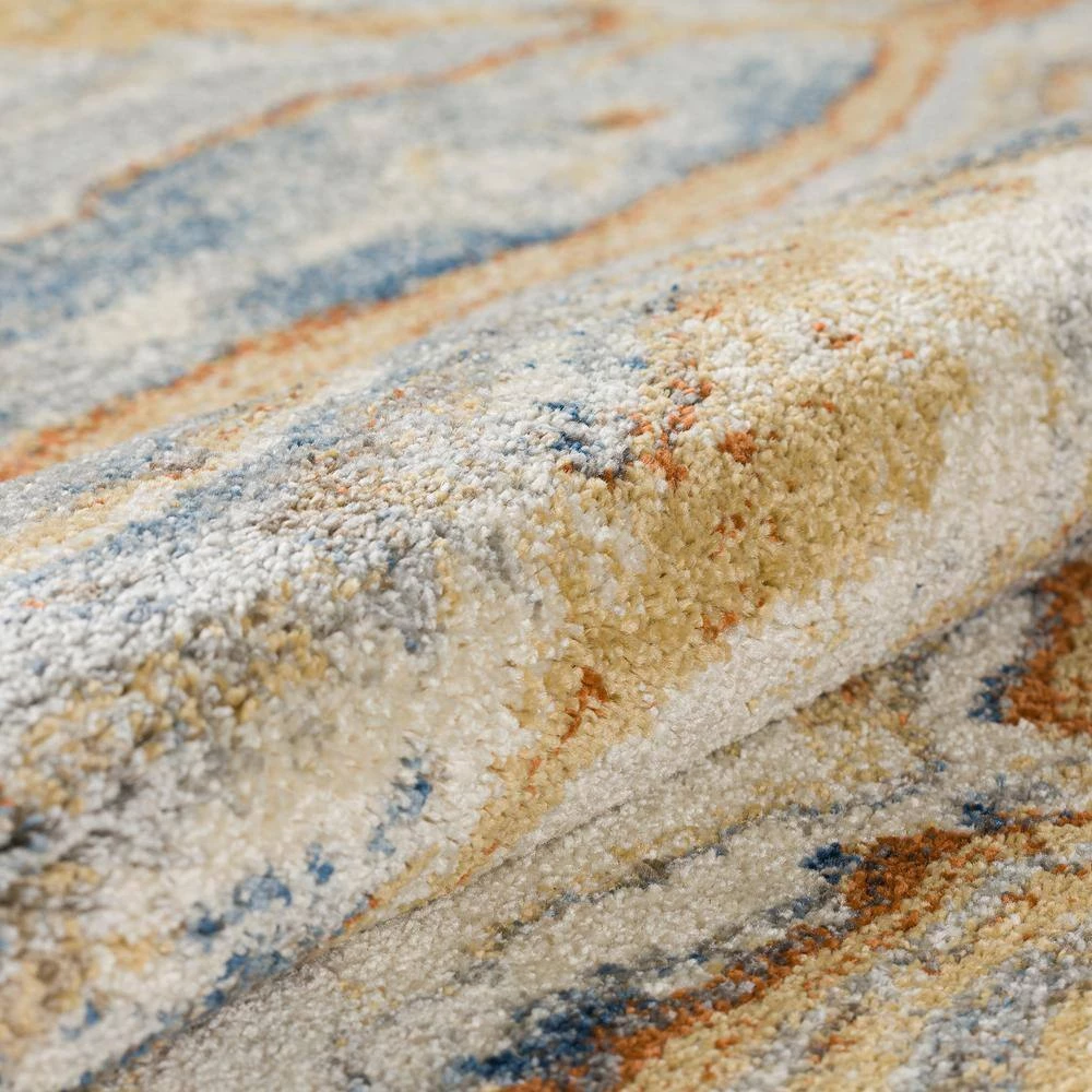 Ankara 18 Multi 8 Ft. x 10 Ft. Geode Area Rug by Addison Rugs - Image 8