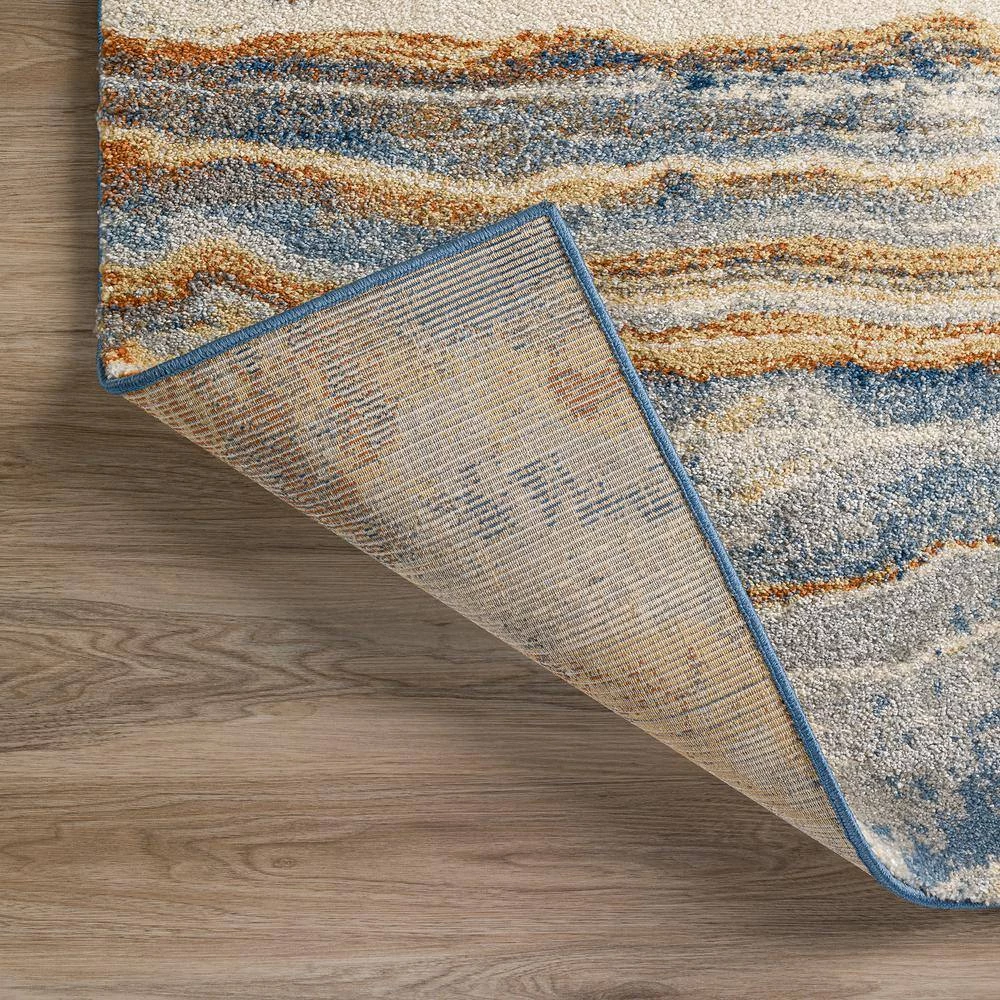 Ankara 18 Multi 8 Ft. x 10 Ft. Geode Area Rug by Addison Rugs - Image 4