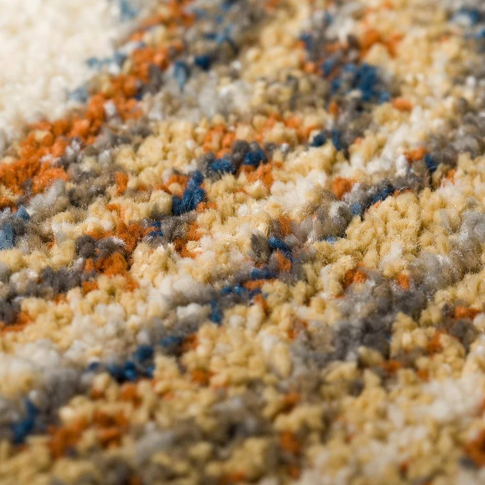 Ankara 18 Multi 8 Ft. x 10 Ft. Geode Area Rug by Addison Rugs - Image 9