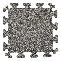 18 in. x 18 in. Rubber Gym/Exercise Flooring Tiles with Nike Grind (14.32 sq. ft.) (6-Pack) Colors will Vary by TrafficMaster