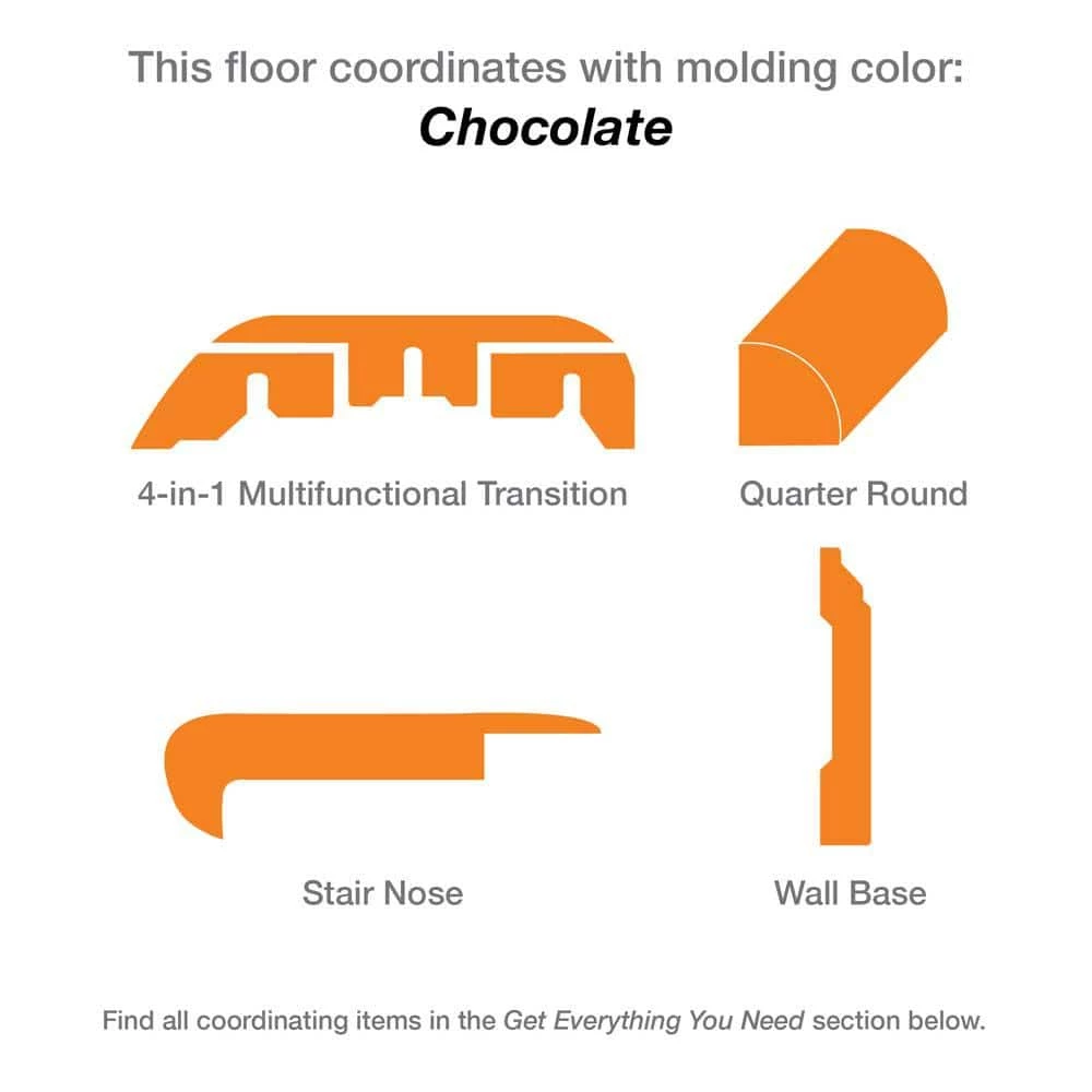 Napa River Oak 7 mm T x 7.5 in. W Laminate Wood Flooring (26.8 sq.ft/Case) by TrafficMaster - Image 4