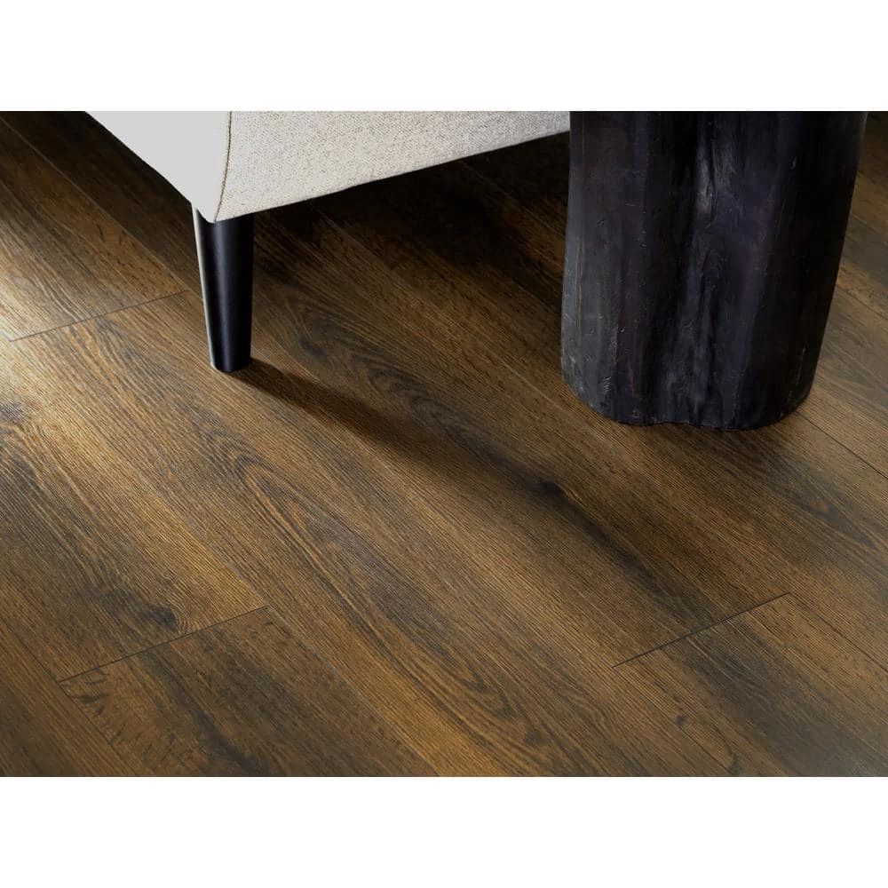 Napa River Oak 7 mm T x 7.5 in. W Laminate Wood Flooring (26.8 sq.ft/Case) by TrafficMaster - Image 3
