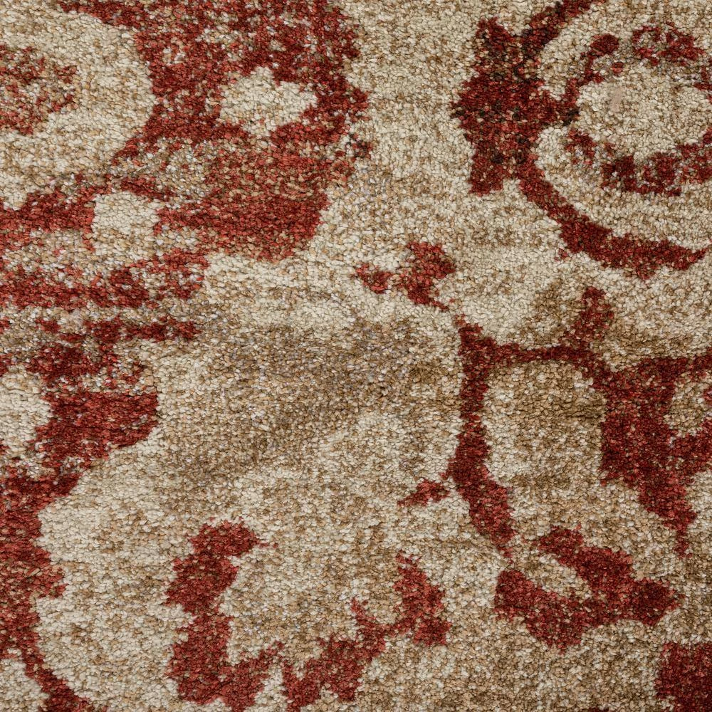 Provincial 4 Paprika 9 ft. 6 x 13 ft. 2 Distressed Persian Area Rug by Addison Rugs - Image 6
