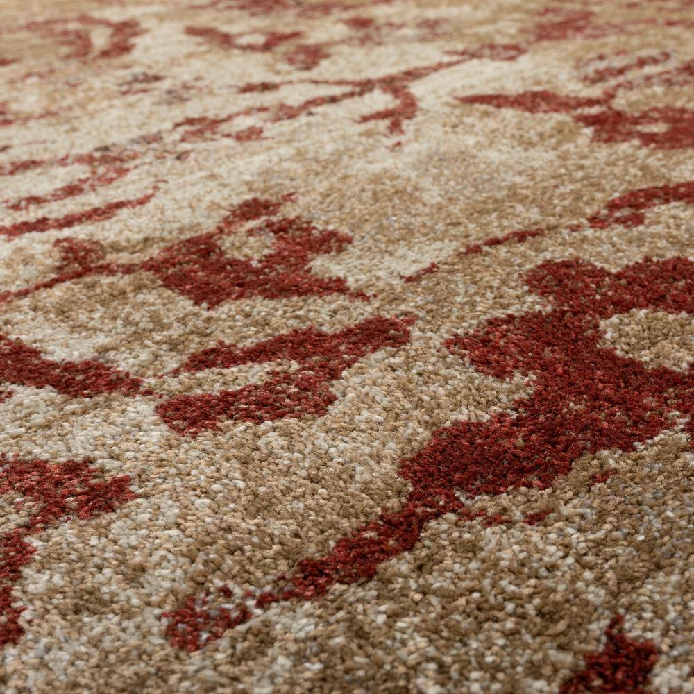 Provincial 4 Paprika 9 ft. 6 x 13 ft. 2 Distressed Persian Area Rug by Addison Rugs - Image 10