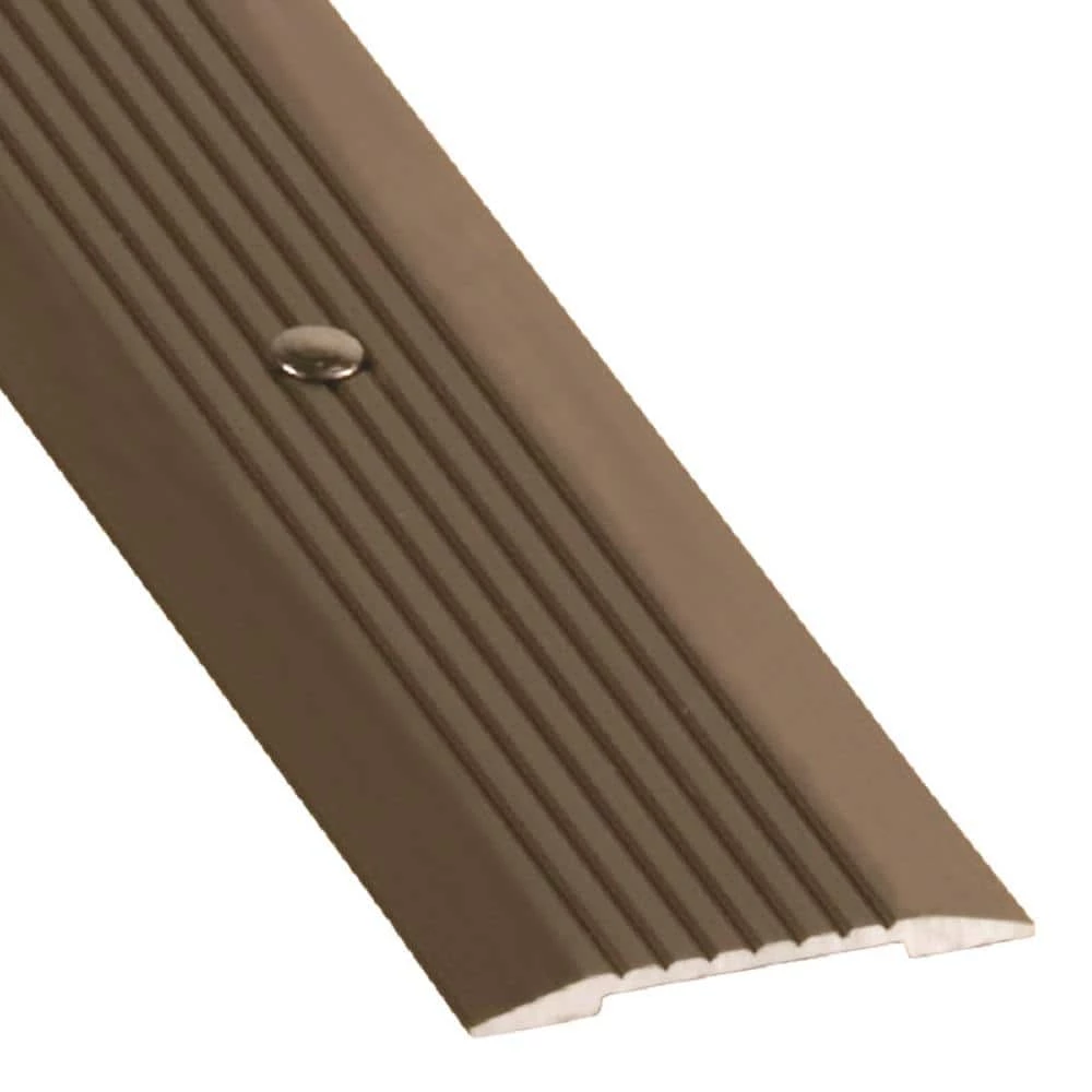 Traffic Master 2.5 in. x 36 in. Pewter Seam Binder Transition Strip by TrafficMaster