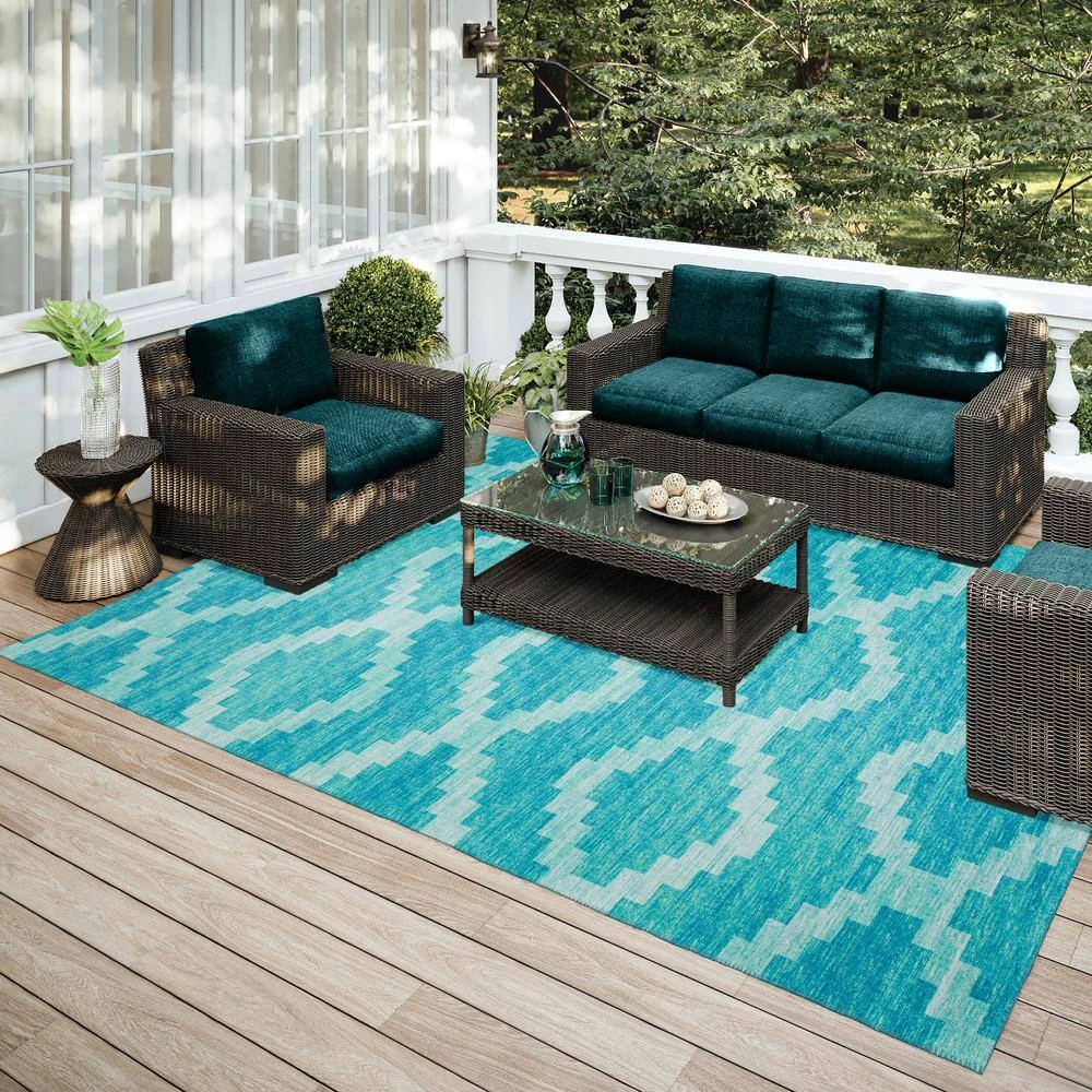 Modena Poolside 3 ft. x 5 ft. Southwest Area Rug by Addison Rugs - Image 5