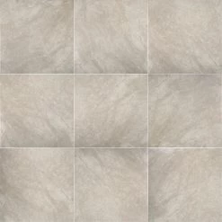 Portland Stone Gray 18 in. x 18 in. Glazed Ceramic Floor and Wall Tile (348.8 sq. ft. / pallet) by TrafficMaster