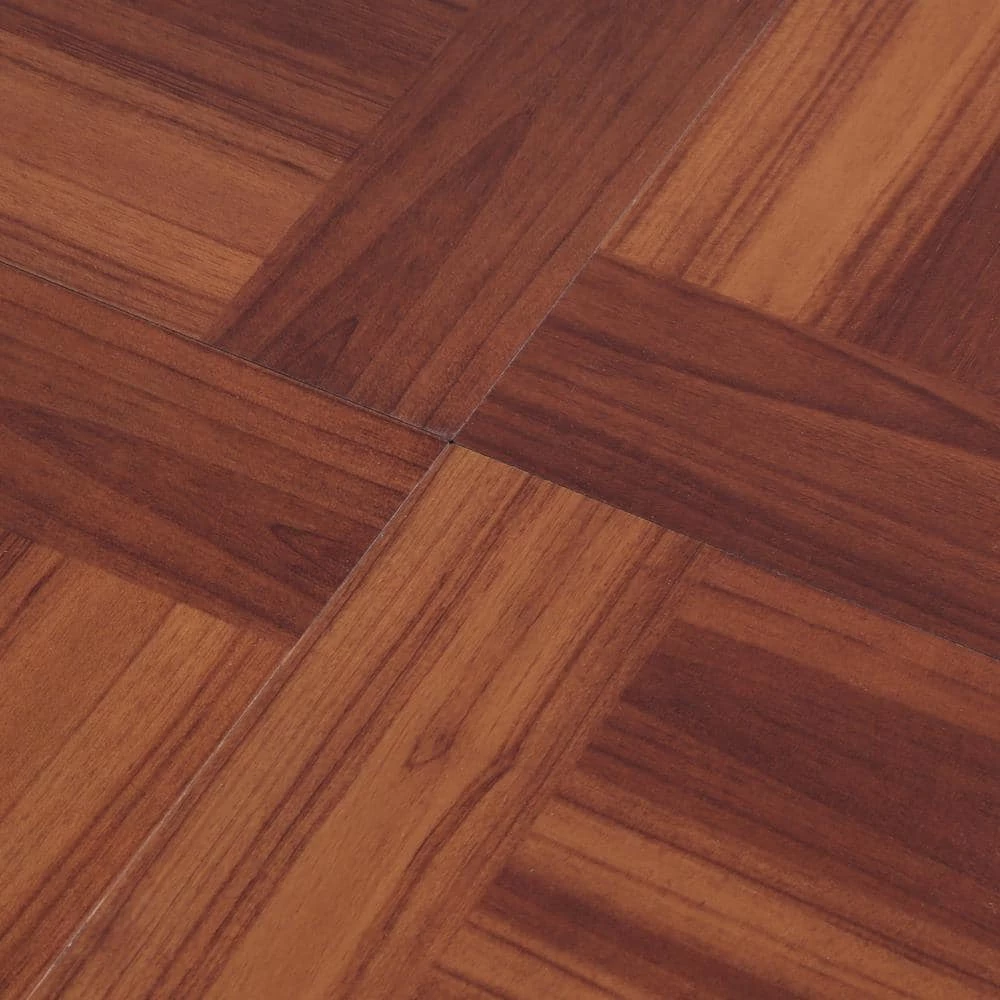 Red Oak Parquet 12 in. x 12 in. Peel and Stick Vinyl Tile Flooring (30 sq. ft. / case) by TrafficMaster - Image 3