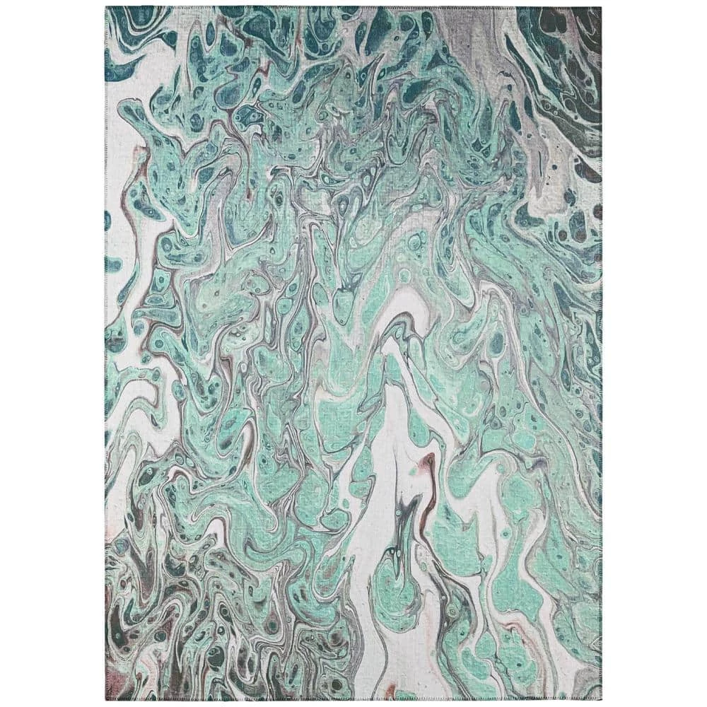 Copeland Seaside 9 ft. x 12 ft. Abstract Area Rug by Addison Rugs