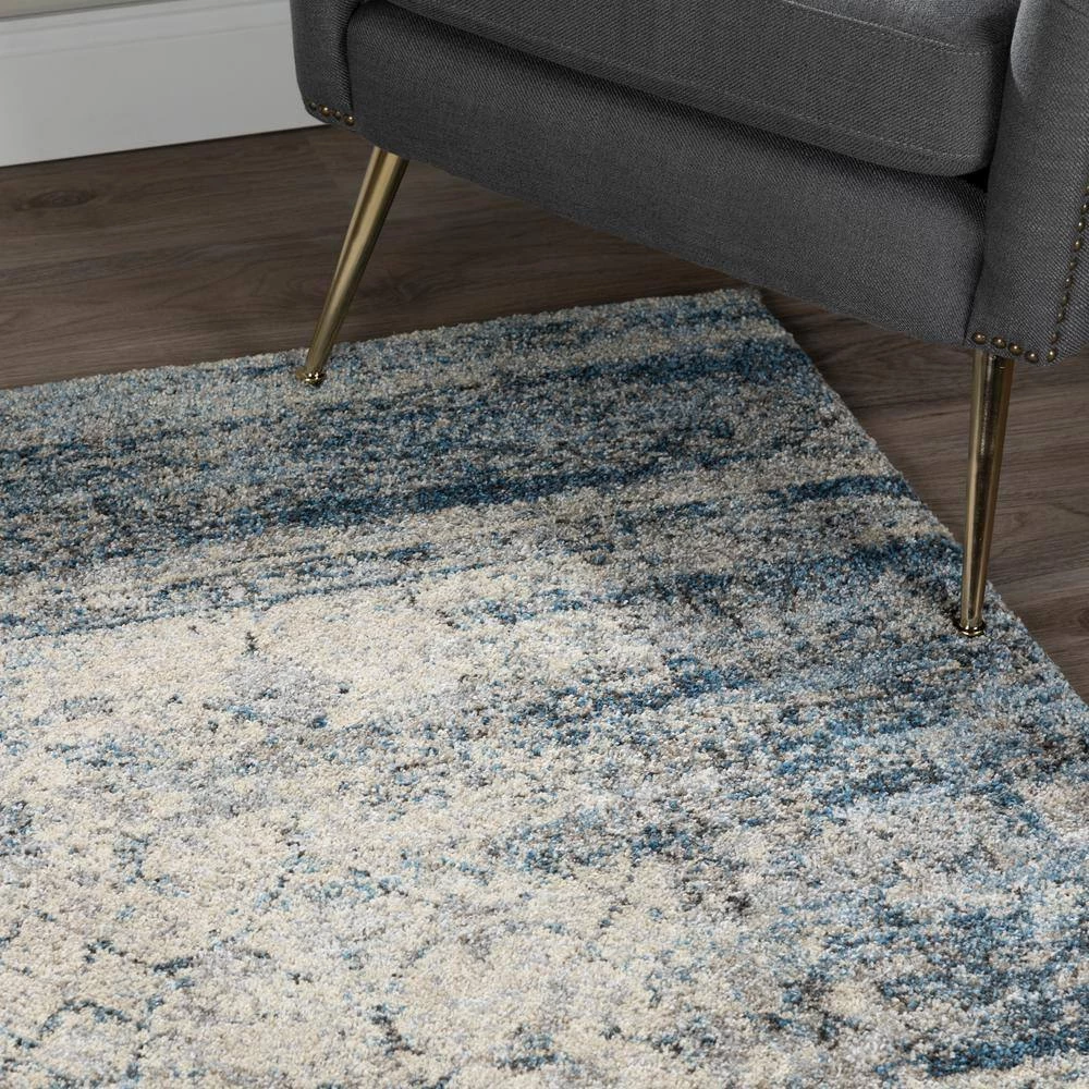 Benelli 5 Silver 3 ft. 3 in. x 5 ft. 3 in. Area Rug by Addison Rugs - Image 3