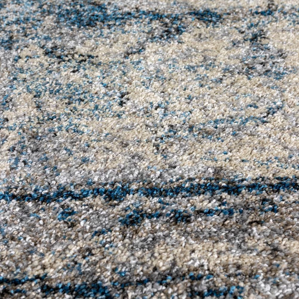 Benelli 5 Silver 3 ft. 3 in. x 5 ft. 3 in. Area Rug by Addison Rugs - Image 9