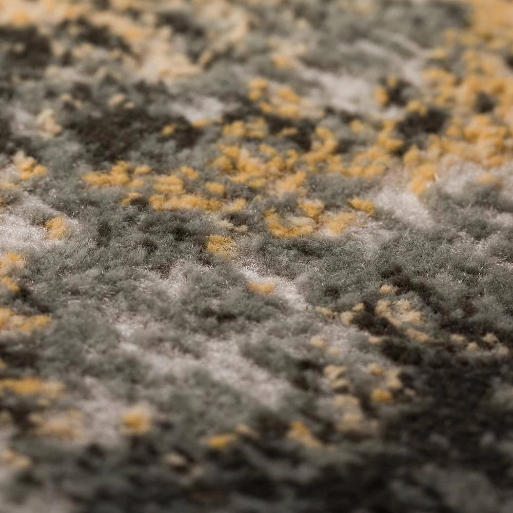 Gentry 19 Silver 2 Ft. 3 In. x 7 Ft. 5 In. Abstract Area Rug by Addison Rugs - Image 9