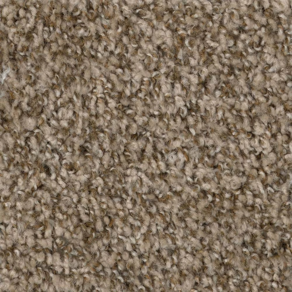Hartsfield - Color Skypoint Indoor 12 ft. Texture Beige Carpet (1080 sq. ft./Roll) by TrafficMaster