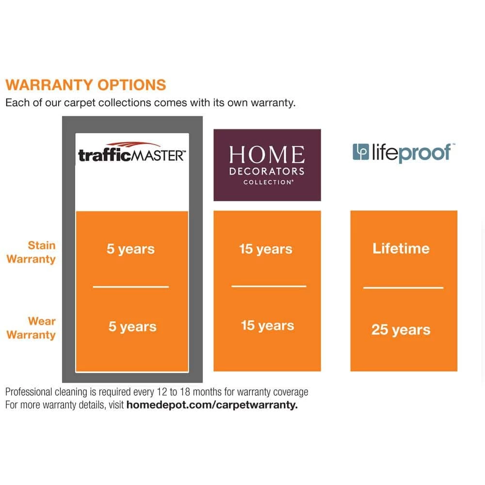 Hartsfield - Color Skypoint Indoor 12 ft. Texture Beige Carpet (1080 sq. ft./Roll) by TrafficMaster - Image 4