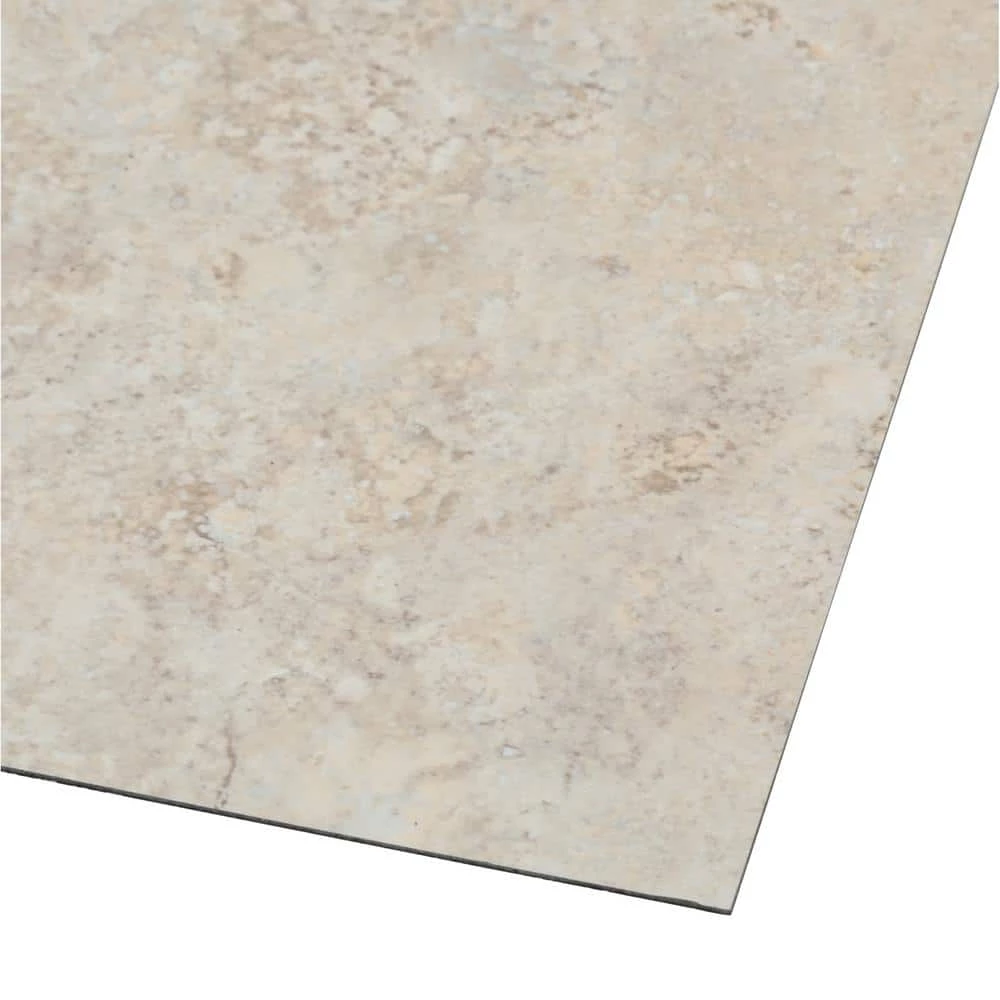 Travertine 12 in. x 12 in. Peel and Stick Vinyl Tile (30 sq. ft. / case) by TrafficMaster - Image 4