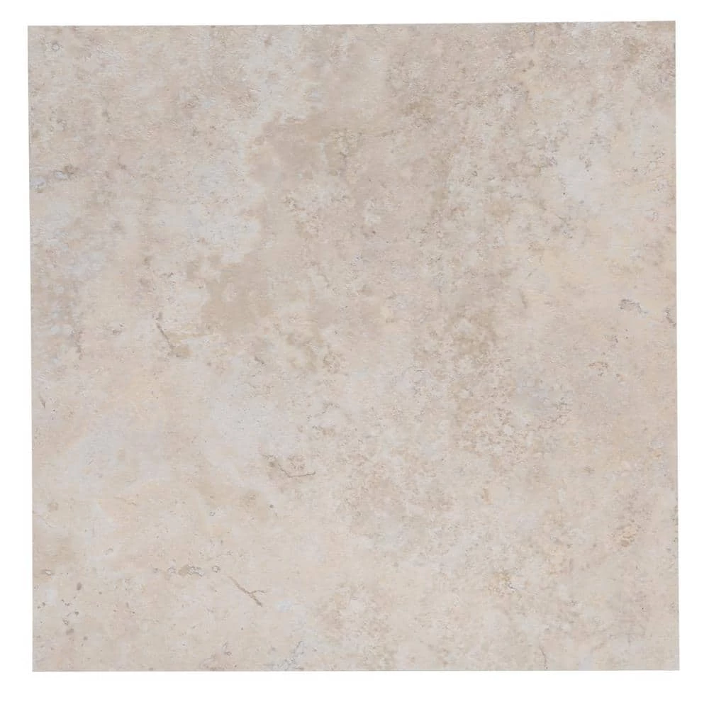 Travertine 12 in. x 12 in. Peel and Stick Vinyl Tile (30 sq. ft. / case) by TrafficMaster - Image 8