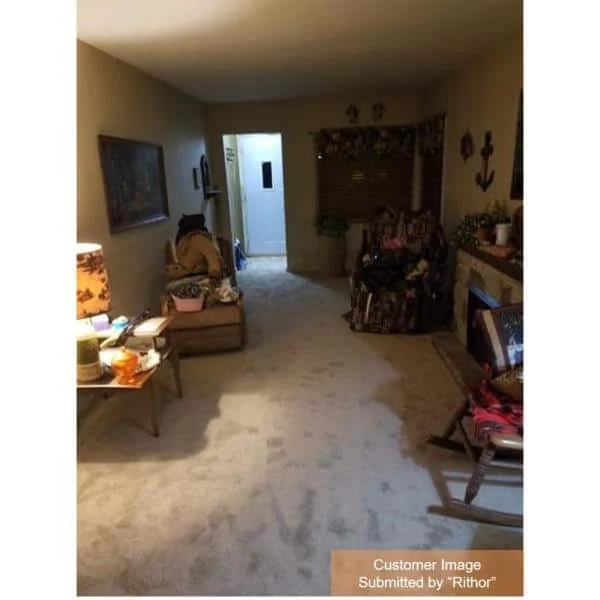 Hot Shot II - Color Tuscan Indoor 12 ft. Texture Beige Carpet by TrafficMaster - Image 8