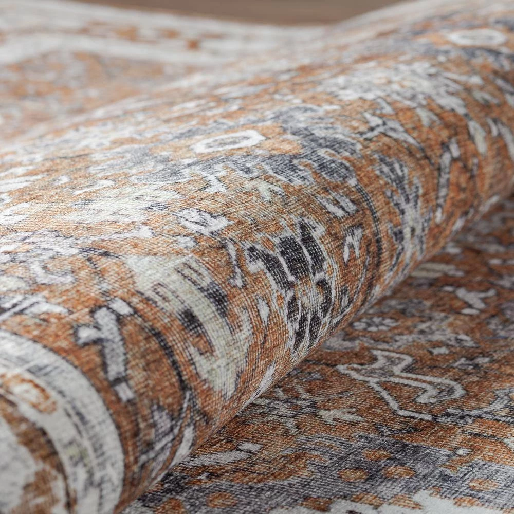 Athena 4 Walnut 8 ft. 6 in. x 12 ft. 9 in. Area Rug by Addison Rugs - Image 9